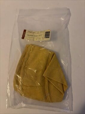 Longaberger American ACO Baking Dish Basket Butternut Yellow Fabric Liner Only